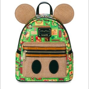 Disney Mickey Mouse The Main Attraction Backpack Loungefly Enchanted Tiki Room